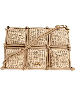 Cult Gaia 'Gaia Puff' Shoulder Bag - Natural