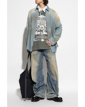 Acne Studios Jeans With A Distressed Effect - Blue