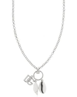 Dolce & Gabbana Necklace With Pendants, - Metallic