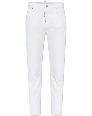 DSquared² “Teddy” Jeans - White
