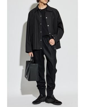 Jil Sander Jacket With Collar - Black