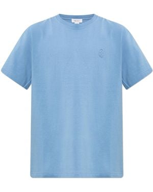McQueen T-Shirt With Logo - Blue