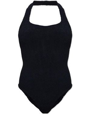 Hunza G One-Piece Swimsuit "Sandy" - Black