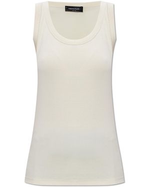 Fabiana Filippi Top With Shimmering Sequins - White