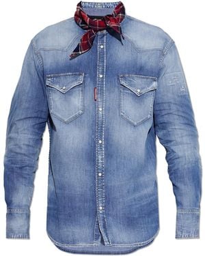 DSquared² Denim Shirt - Blue
