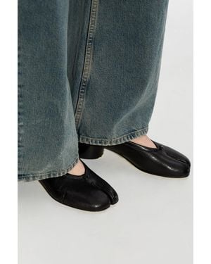 Maison Margiela Tabi Cut-Out Shoes - Blue