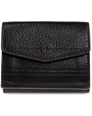 Lemaire Leather Wallet - Black