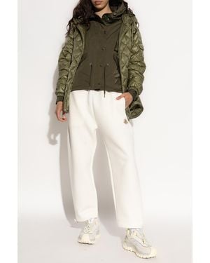 Moncler Quilted Jacket 'Camicia' - Natural