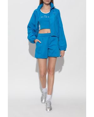 Nike Shorts With Logo - Blue