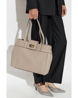 Furla 'Amelia Large' Bag - Natural