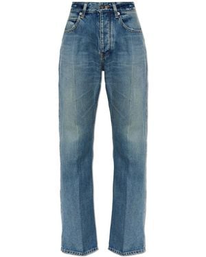 Balenciaga Vintage-Effect Jeans - Blue