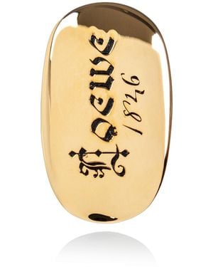 Loewe Ring With Logo - Metallic