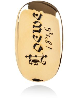 Loewe Ring With Logo - Metallic