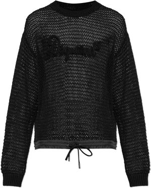 DSquared² Transparent Jumper - Black