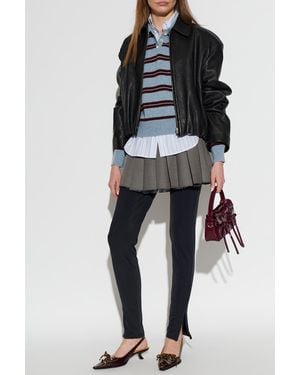 Acne Studios Wool Skirt - Black