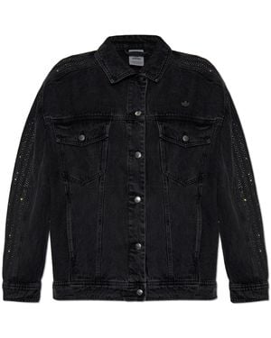 adidas Originals Denim Jackets - Black