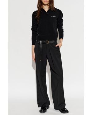 Givenchy Polo With Logo - Black