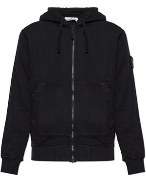Stone Island Hoodie - Black