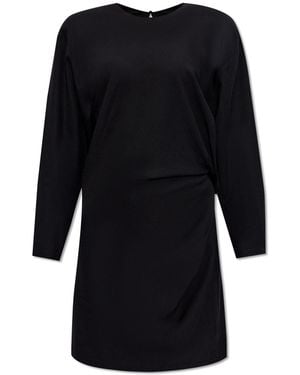 Aeron 'Rosamund' Draped Dress - Black