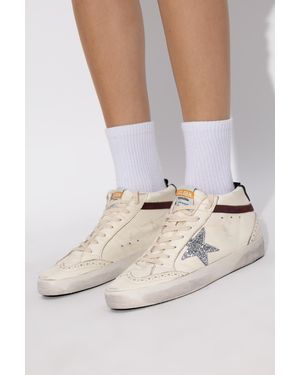 Golden Goose Mid Star Classic Sports Shoes - White