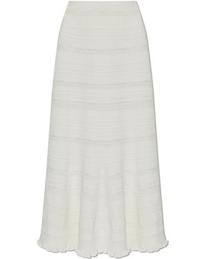 Lanvin Cotton Skirt - White