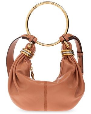 Chloé "Bracelet Mini Hobo" Bag - Orange