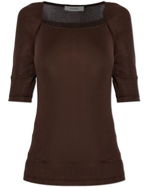 Lemaire Fitted Top - Brown