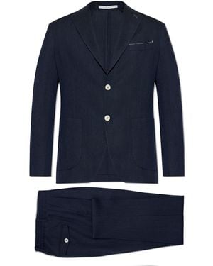 Eleventy Wool Suit - Blue