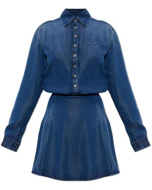 DIESEL Denim Dress 'De-Drevia- - Blue