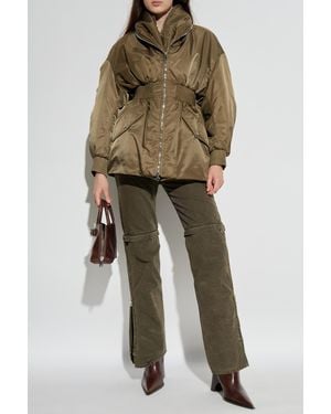 Givenchy Insulated 'Bomber' Jacket - Brown