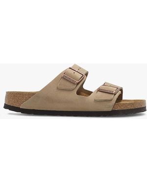 Birkenstock 'Arizona Bs' Slides - Natural