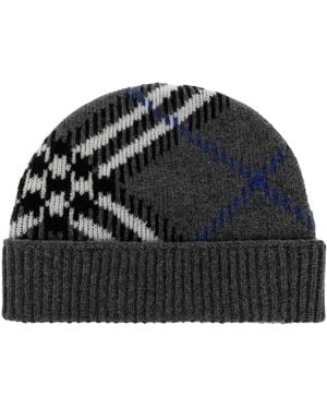 Burberry Cashmere Beanie - Black