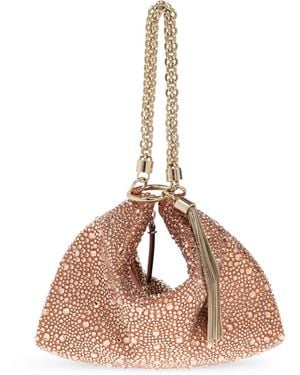 Jimmy Choo Satin Clutch "Callie" - Pink