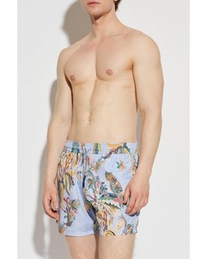 Etro Swim Shorts - Blue