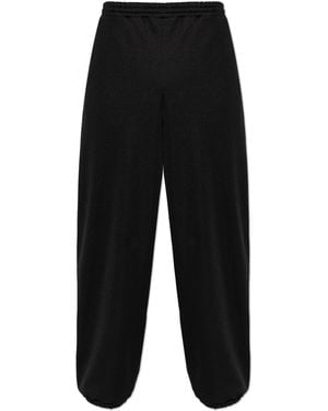 Moschino Joggers With Ribbed Cuffs - Black