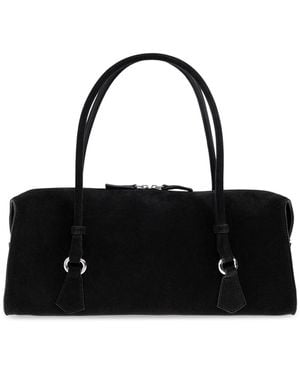 IRO Suede Bag "Alto" - Black