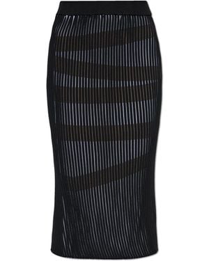 Issey Miyake Pleated Skirt - Black