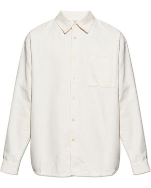 American Vintage Shirt With Pocket - White