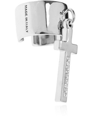 DSquared² Brass Ear Cuff With A Religious Motif - Metallic