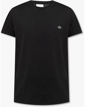 Lacoste T-Shirt With Logo - Black