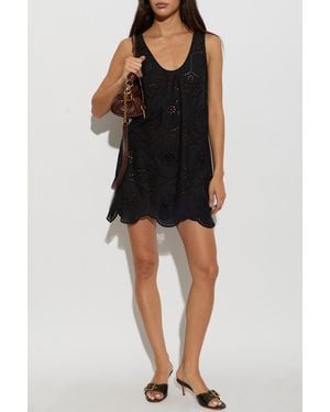 Matteau Lacy Dress - Black