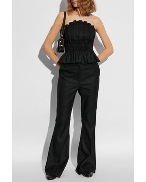 Gestuz Pants With Pockets - Black