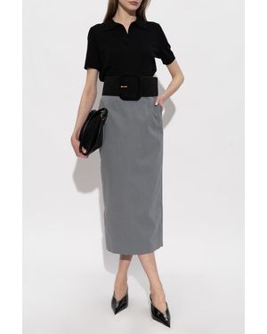 Willy Chavarria Skirt "Tubo" - Black