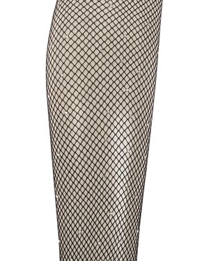 Heist Studios 'Crystal Fishnets' Stockings - Black