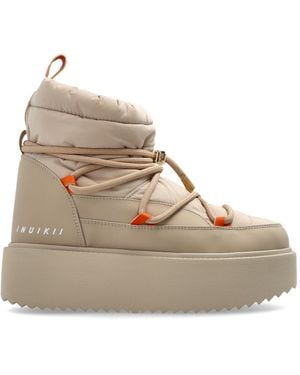 Inuikii 'Technical Platform' Snow Boots - Natural