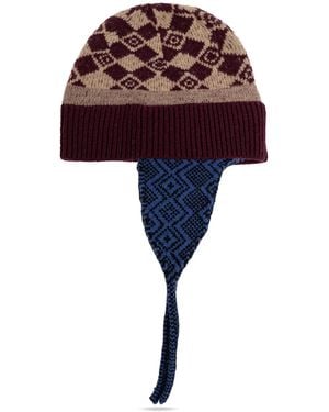 Dries Van Noten Wool Beanie 'Marvin' - Multicolour