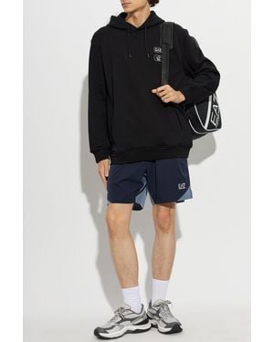 EA7 Hoodie - Black