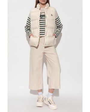 Moncler Quilted Vest 'Badia' - Natural