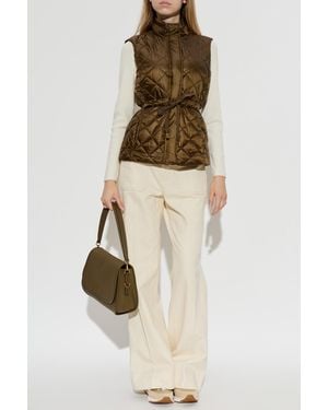 MICHAEL Michael Kors Insulated Vest - Natural