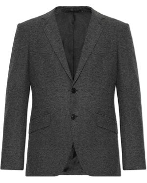 Etro Blazer With Double Vent - Black